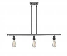  516-3I-OB-LED - Bare Bulb - 3 Light - 36 inch - Oil Rubbed Bronze - Cord hung - Island Light