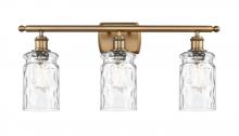  516-3W-BB-G352-LED - Candor - 3 Light - 25 inch - Brushed Brass - Bath Vanity Light