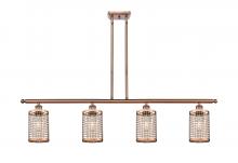  516-4I-AC-M18-AC - Nestbrook - 4 Light - 48 inch - Antique Copper - Multi Pendant