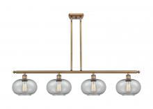  516-4I-BB-G247 - Gorham - 4 Light - 48 inch - Brushed Brass - Cord hung - Island Light