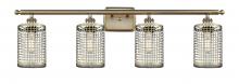  516-4W-AB-M18-AB - Nestbrook - 4 Light - 35 inch - Antique Brass - Bath Vanity Light