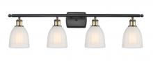  516-4W-BAB-G441-LED - Brookfield - 4 Light - 36 inch - Black Antique Brass - Bath Vanity Light