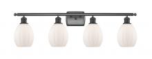  516-4W-BK-G81-LED - Eaton - 4 Light - 36 inch - Matte Black - Bath Vanity Light