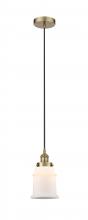  616-1PH-AB-G181-LED - Canton - 1 Light - 6 inch - Antique Brass - Cord hung - Mini Pendant