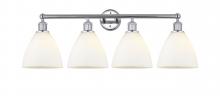  616-4W-PC-GBD-751 - Bristol - 4 Light - 35 inch - Polished Chrome - Bath Vanity Light