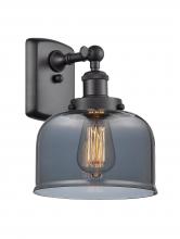  916-1W-BK-G73-LED - Bell - 1 Light - 8 inch - Matte Black - Sconce