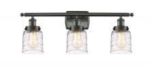  916-3W-OB-G513 - Bell - 3 Light - 26 inch - Oil Rubbed Bronze - Bath Vanity Light