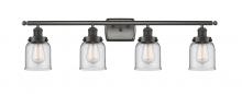  916-4W-OB-G52-LED - Bell - 4 Light - 36 inch - Oil Rubbed Bronze - Bath Vanity Light