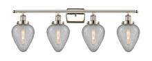  916-4W-PN-G165 - Geneseo - 4 Light - 36 inch - Polished Nickel - Bath Vanity Light