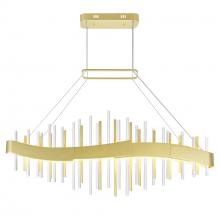  1245P40-602 - Millipede 40 in LED Satin Gold Chandelier