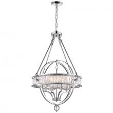  9957P20-4-601 - Arkansas 4 Light Chandelier With Chrome Finish