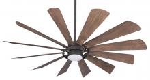  F870L-ORB - 65" OUTDOOR CEILING FAN W/ LED LIGHT KIT