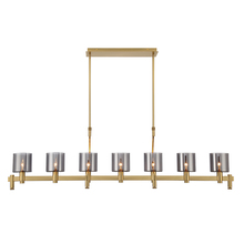  45653-018 - Decato 7 Light Chandelier in Brushed Gold