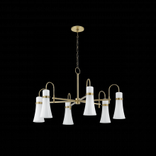  F3430-PBR - Maple Chandelier