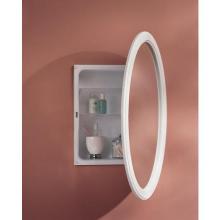  1370WH - Dunhill, Recessed, 21 in.W x 31 in.H, White Framed Mirror.