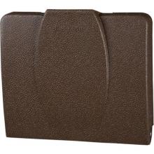  360D - Central Vacuum Wall Inlet — Dark Brown