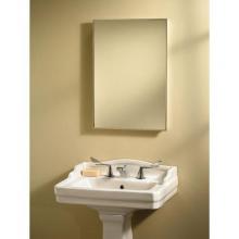  461P24CH - Specialty, Recessed, 18 in.W x 26 in.H,  Chrome framed mirror.