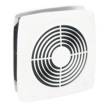  510 - 10 in., Room To Room  Fan, White Square Plastic Grille, 380 CFM.