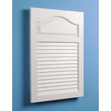  615 - Basic, 16 in. W x 24 in.H, White , Louver Door Medicine Cabinet.