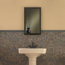  625N244BZCL - Specialty, Recessed, 25-1/2 in.W x 14 in.H, Locking,  Oil-Rubbed Bronze, Flat Mirrored Door.