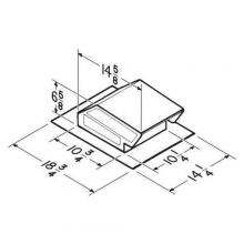  634M - Roof Cap, Black, Up to 6 in. Round Duct.