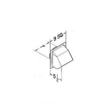  647 - Wall Cap, Aluminum, 7 in. Round Duct.