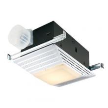  659 - Heater/Fan/Light, White Plastic Grille, 50 CFM.