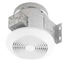  673 - Ceiling Ventilation Fan,  White Plastic Grille, 60 CFM.