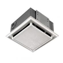  682 - Duct-free Fan, White Plastic Grille, Charcoal Filter.