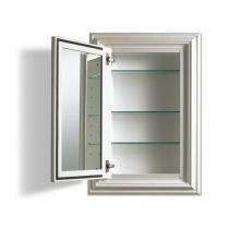  72WH244D - Gallery Collection, Deluxe Recessed,  14-1/4 in.W x 24 in.H, 4 in. deep, Premium float glass mirror.