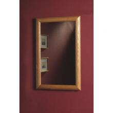  8278 - Chapel Hill, Recessed, 17-1/4 in.W x 27-1/4 in.H, Honey Oak Framed Mirror.