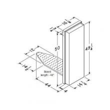  AVD40N - Basic Ironing Center — No Door (includes hinges).