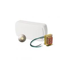  BK131LSN - Chime, 1 lighted stucco pushbutton in satin nickel, 1 std. transformer.