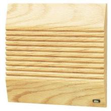  LA208K - Chime, Natural finished oak with tapered horizontal styling