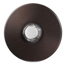  PB41LBR - Door Chime Pushbutton, oil-rubbed bronze stucco — lighted