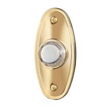  PB56LPB - Door Chime Pushbutton, lighted in polished brass