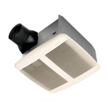  QTR080 - Ultra Silent Bathroom Fan, White Grille, 80 CFM.