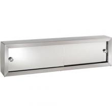  V30 - Commodore,Surface Mount,  Storage Cabinet, 30-1/4 in.W x 8-3/4 in.H, Stainless steel