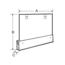  VM230M - Commodore, Surface Mount, 30-1/4 in.W x 32 in.H, Mirror & Cabinet