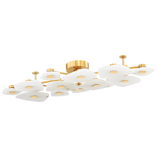  7854-AGB - Holmdel Semi Flush