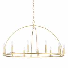  9547-AGB - 12 LIGHT CHANDELIER