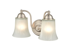  9332-SN - 2-Light Vanity Satin Nickel