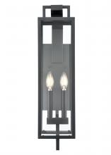  280002-TBK - Lamont 2-Light Outdoor Wall Sconce Textured Black