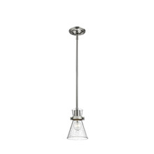  2321-BN - Layton 1-Light Pendant light Brushed Nickel