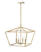  3294-MG - 4-Light Pendant light Modern Gold