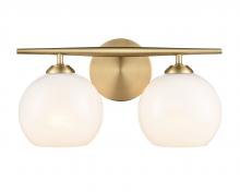  18102-VB - Kimorra 2-Light Vanity Vintage Brass