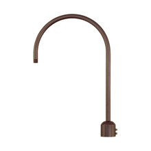  RPAS-ABR - R Series  One Light Post Adapter Architectural Bronze