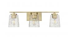  22103-VB - Saben 3-Light Vanity Vintage Brass