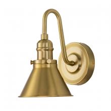  BB90684AGB-1 - Provence 1 Light Bath Sconce In Aged Brass