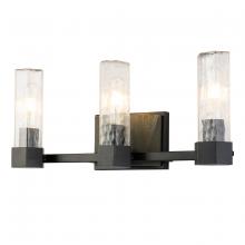  BB91595-3 - Novarre 3 Light Bath Vanity Light In Grey And Black